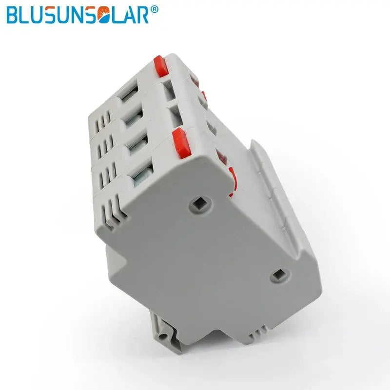 1 set Parallel 4P Fuse Holder 1000V DC Fusible 10x38 gPV, with Fuse Holder for Solar System Protection - electrical center b2c