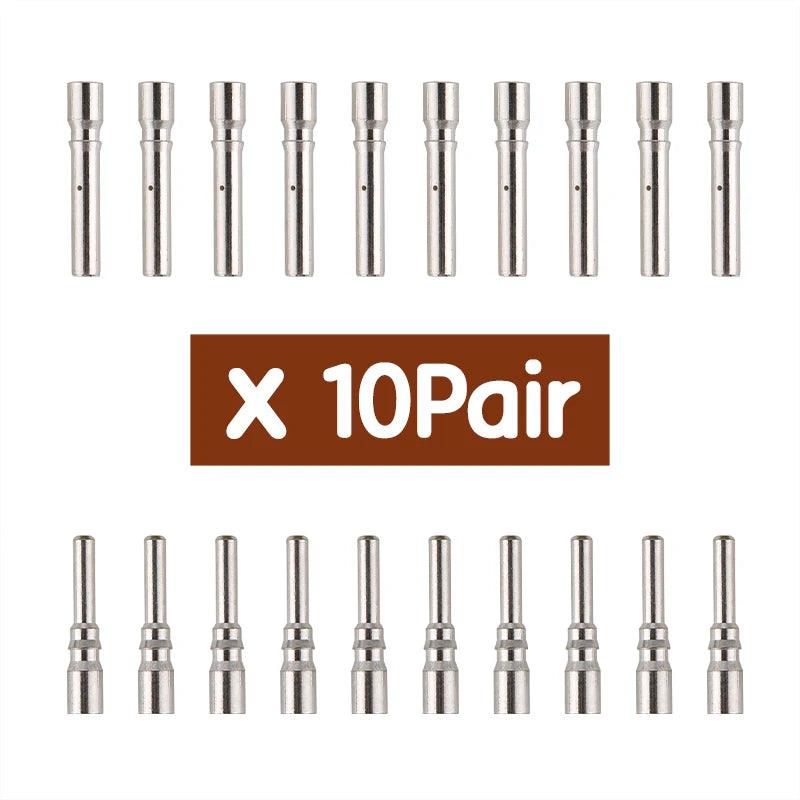 100/50/20/10 pair 60A Solar Connector male and female inside metal core use for PV cable connection of solar connector pins