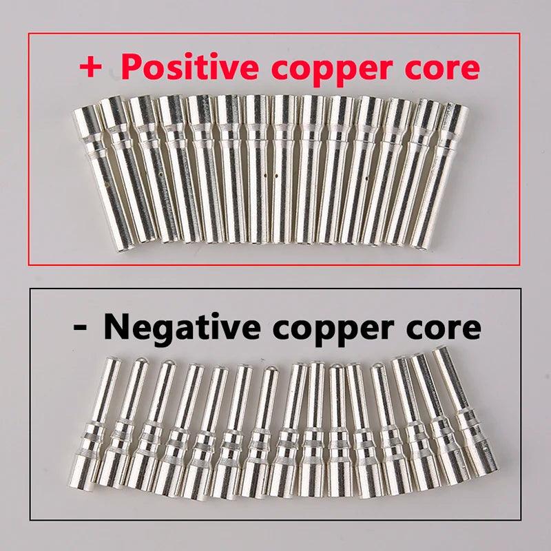 100/50/20/10 pair 60A Solar Connector male and female inside metal core use for PV cable connection of solar connector pins