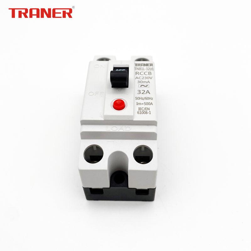 10pcs/lot TNB1L-32(d) Built-In Water Heater Tripping Breaker 10a 16a 20a 25a 32a ELCB 2P