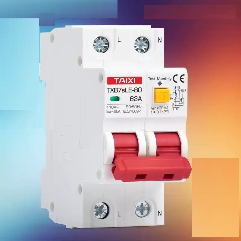 TAIXI- RCBO Type A / AC Circuit Breaker 10A up to 63A