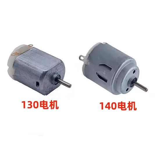 130 140 DC Motor Fan Blade DIY Kit with Dupont Wires