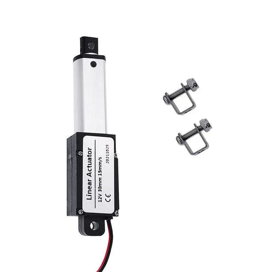 Electric Linear Actuator 30mm 50mm stroke DC 12V linear actuator motor 30N/60N/90N/150N linear motor controller - electrical center b2c