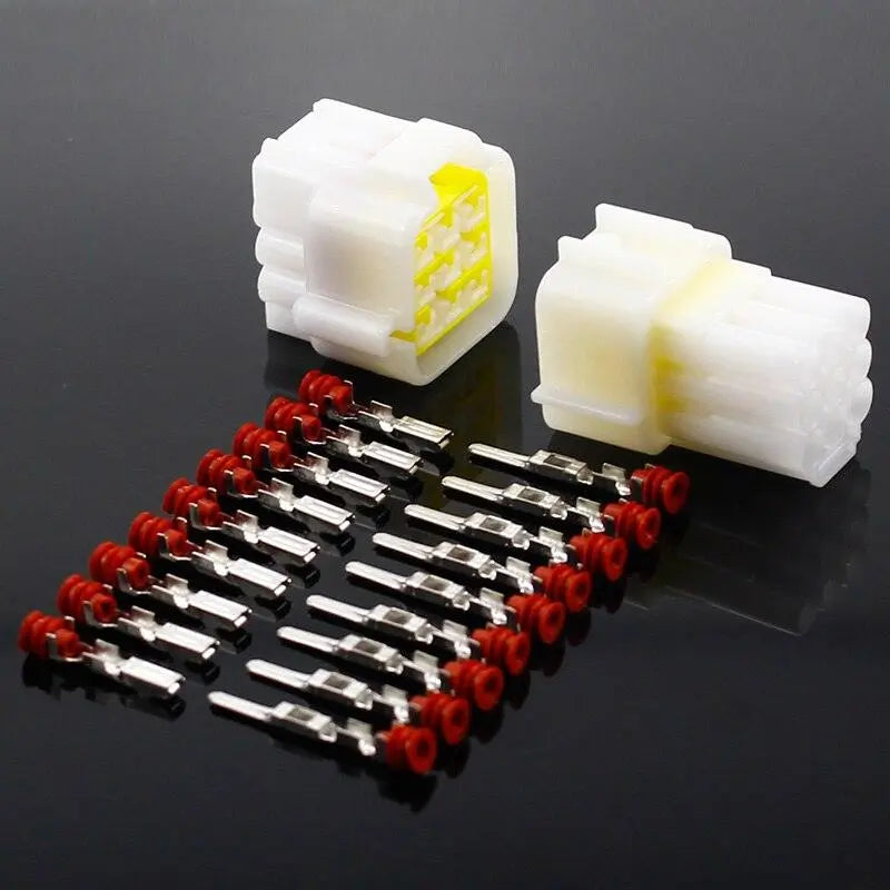 1 sets 2/3/4/6/8/9/16 Pin Way Waterproof Wire Connector Plug Car Auto Sealed Electrical Set Car Truck connect - electrical center b2c