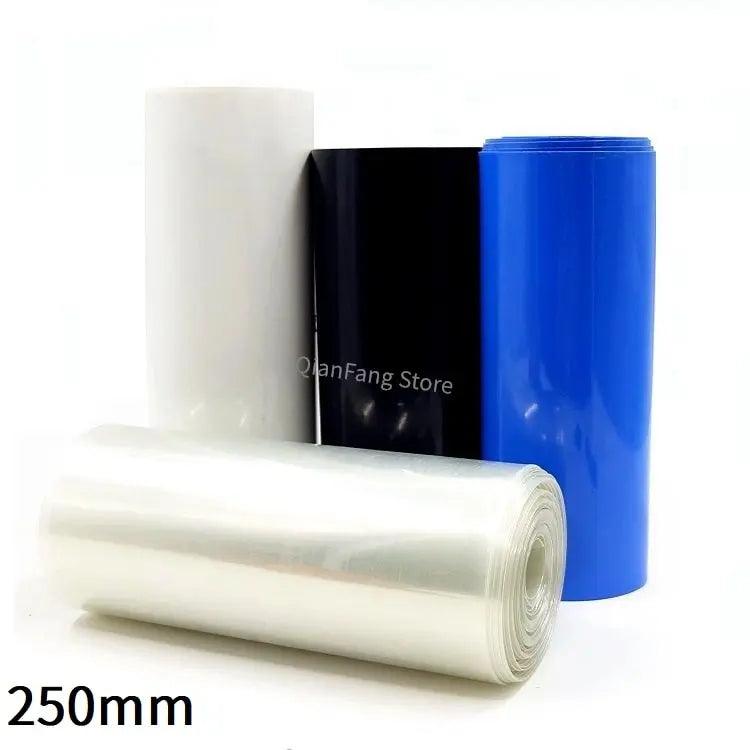1M/roll PVC Heat Shrink Tube 250mm diameter / Multicolor optional - electrical center b2c