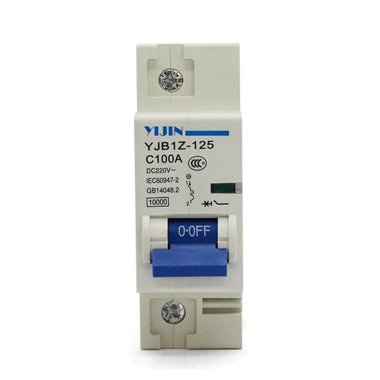 1P 100A DC220V DC Circuit Breaker for PV Solar System