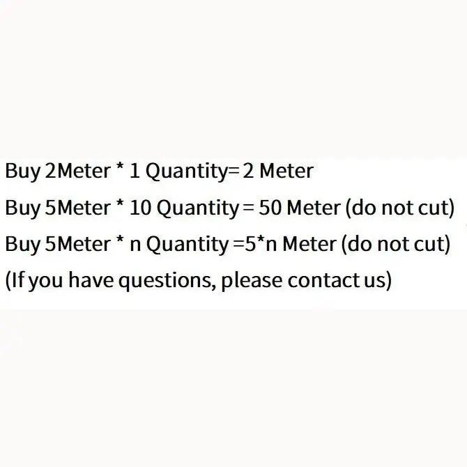 2/5/10Meter 2Pin Extension Copper Wire| 24-8 AWG optional - electrical center b2c