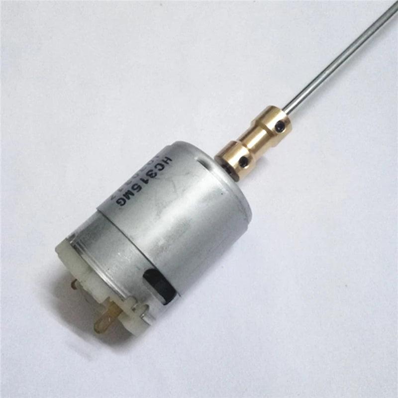 2mm/2.3mm/3mm/3.17mm/4mm/5mm/6mm Brass Rigid Motor Shaft Coupling Mini Coupler Motors Transmission Connector with Screws Wrench