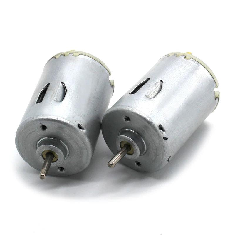 2pcs 540 Motor Brush DC lMotor 12V 1850rpm Electric 6V 12 V Volt Moter DIY Toy Engine