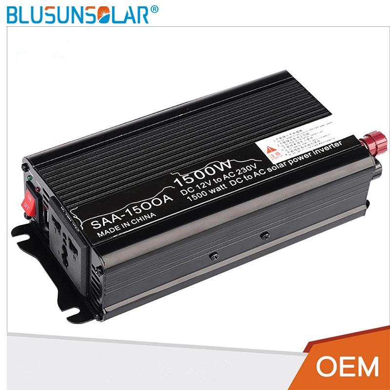300W/500W/1000W/1500W Car Power Inverters 12V 220Vac/230Vac Modified Sine Wave Inverter Charger Power Supply with USB Charger