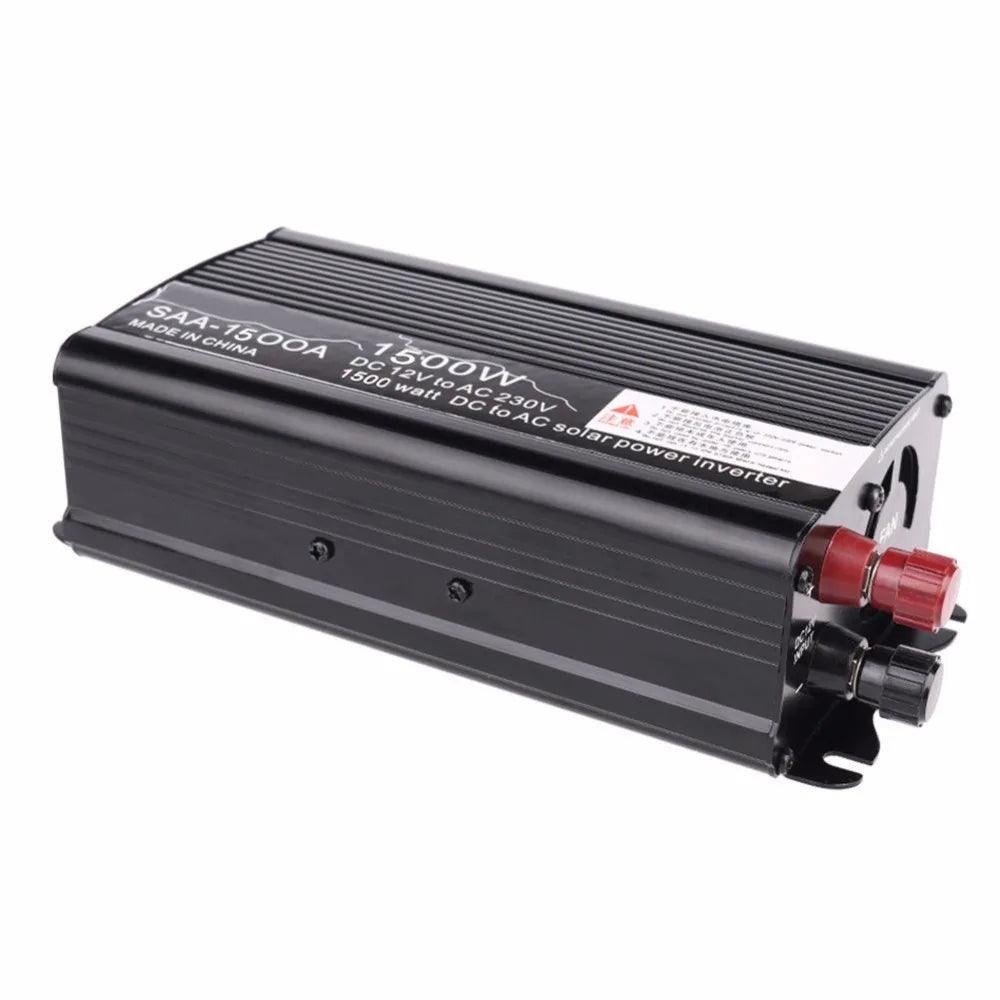 300W/500W/1000W/1500W Car Power Inverters 12V 220Vac/230Vac Modified Sine Wave Inverter Charger Power Supply with USB Charger - electrical center b2c