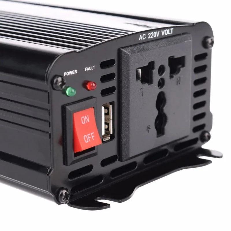 300W/500W/1000W/1500W Car Power Inverters 12V 220Vac/230Vac Modified Sine Wave Inverter Charger Power Supply with USB Charger - electrical center b2c