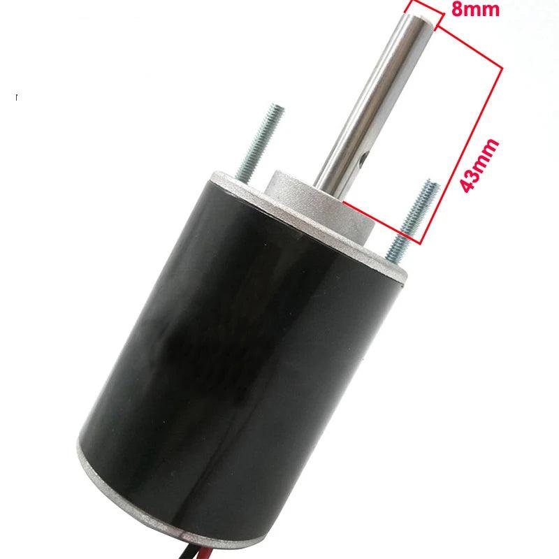 3420 Lawn Mower High Speed 12V/24V 3500/7000rpm Universal Adjustable Reversing Motor Low Noise DC Micro Motor 30W DC Motor