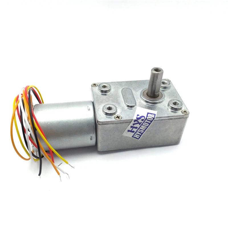 370 Brushless Motor Gear 12V 24V DC Electric Motor BLDC Metal Gearbox Worm Reduce Mni Motor JGY370,geared bldc motor