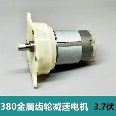 380 Reduction Motor 7W DC 3V 1550rpm Metal Geared Moter Electric Garlic Puree Machine/Auxiliary Food Machine Motor Meat Grinder