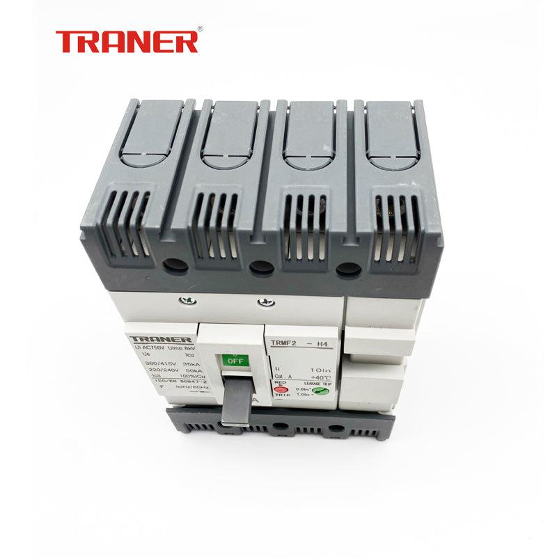 4 เสา MCCB ปรับความร้อน TRMF2-125 415V / 35kA 4P 15-125A เบรคเกอร์วงจรแม่พิมพ์.