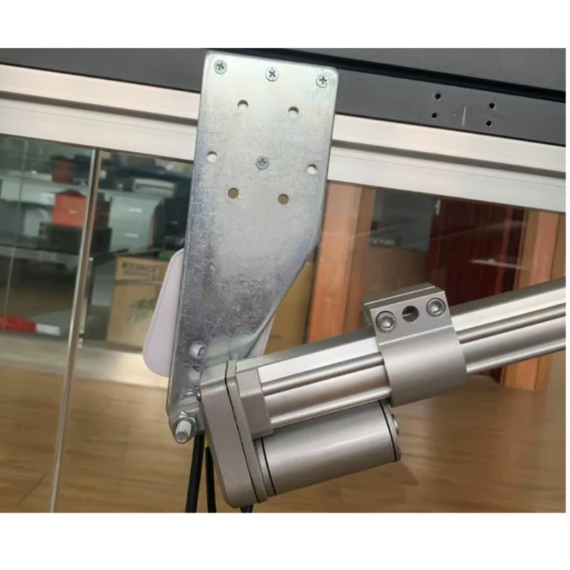 Thick Metal Linear Actuator Bracket, T U Triangle Mount Holder for Electric Linear Actuator Window Opener