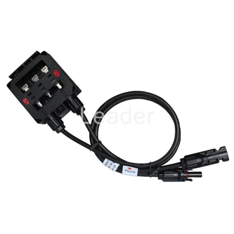 5 Pcs/lot Solar Photovoltaic Junction Box 3 Rail PV Cell Box with Solar Panel Connector and Cable for Solar Panel FS0154