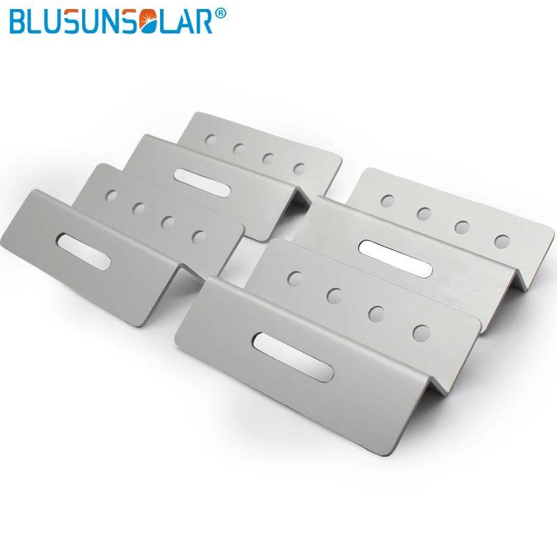 5 Sets 100% Aluminum Z- Mounting Type Solar Panel Roof Mounting Bracket for Carvan Roof