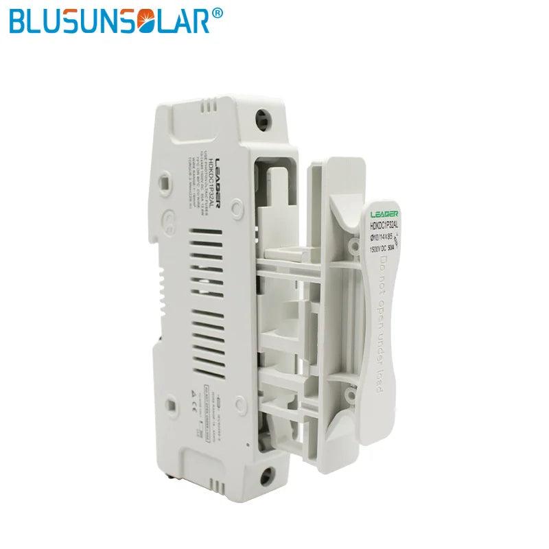 50 Set PV Solar Fuse PV Solar Fuse 30A 1500 VDC Fuse Holder for Solar System Protection