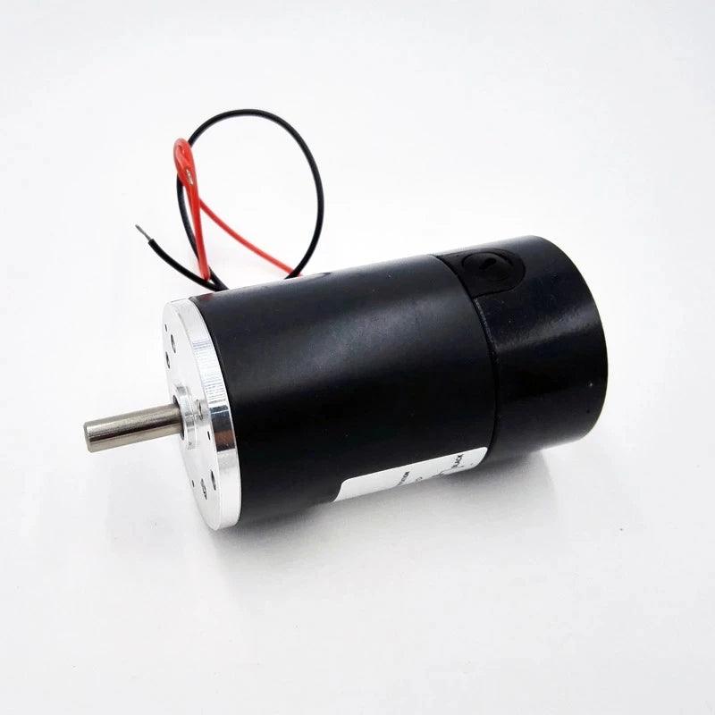 50SRZ-R Dia 50mm Tubular Motor 15W 12V 24V DC Motor Round Shaft 2000RPM 3000RPM 4000RPM 5000RPM 6000RPM High Speed Low Noise