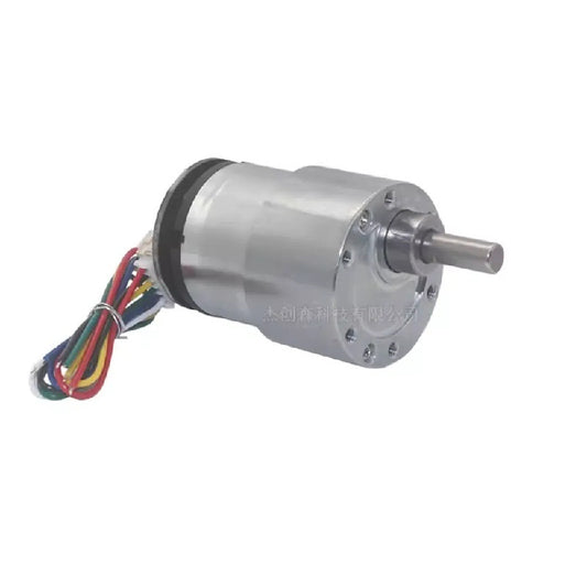 JGB37-520 DC Gear Motor with Hall Encoder, 6V 12V 24V Low Speed Reversible Motor for Balancing Car & Robot