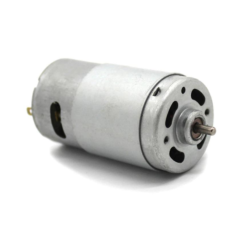 575 Micro DC Motor 12V 3200rpm High Speed Large Torque Metal Moter Low Noise Electric DC12V Motors DIY Engine Tool Model Drill