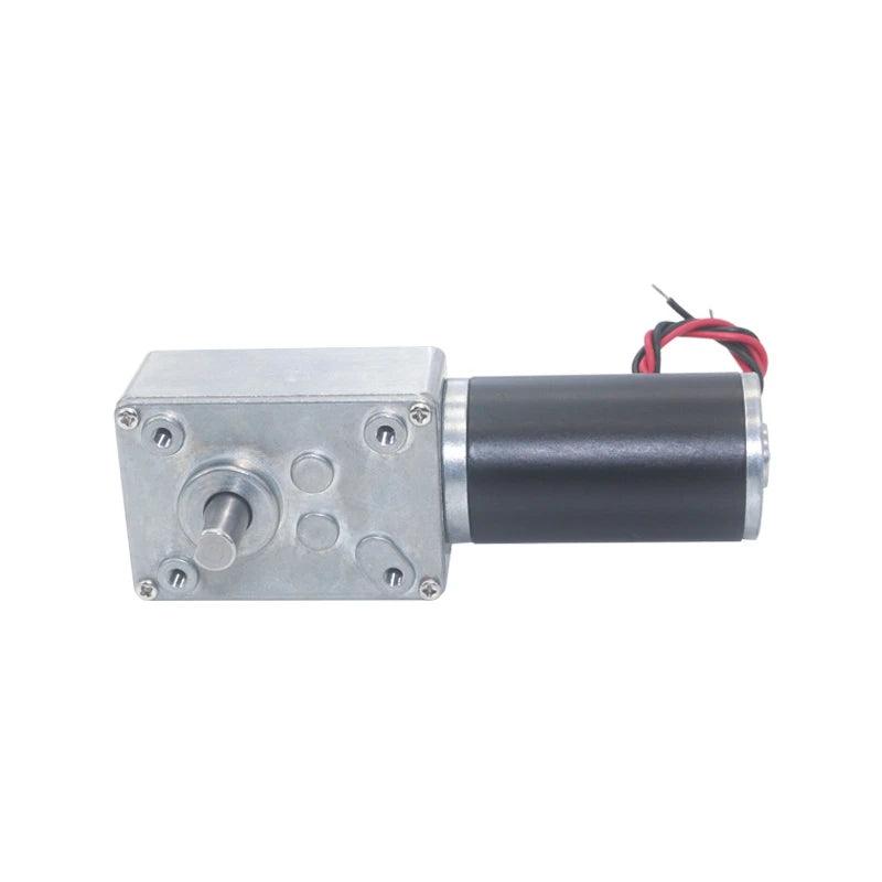 5840-31ZY DC Worm Gear Motor Reduce 12V 24V Powerful High Torque Electric Motor Reversed Gearbox Door Robot