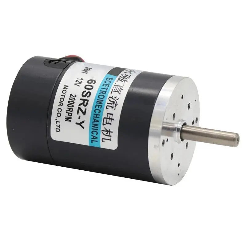 60SRZ-Y 36W Permanent Magnet DC Motor 12V 24V Adjustable Speed Motors High Speed Brushed Double Ball Bearing :Low Noise 12 Volt - electrical center b2c