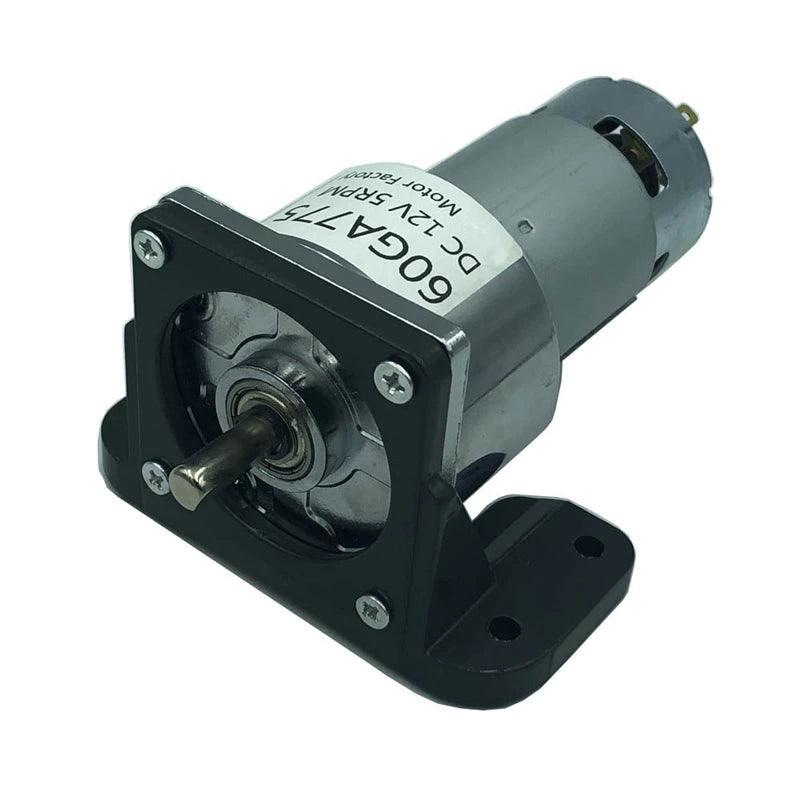 60GA775 35W Powerful Permanent Magnet High Torque 82KG.CM 12V 24V DC Gear Motor 12 Volt Slow Speed Adjustable Forward Reverse