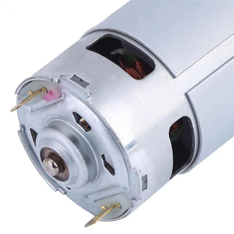 60GA775 Powerful Micro Permanent Magnet High Torque 24V DC Gear Motor 12 Volt Slow Low Speed 5-500RPM Adjustable Speed Reversed