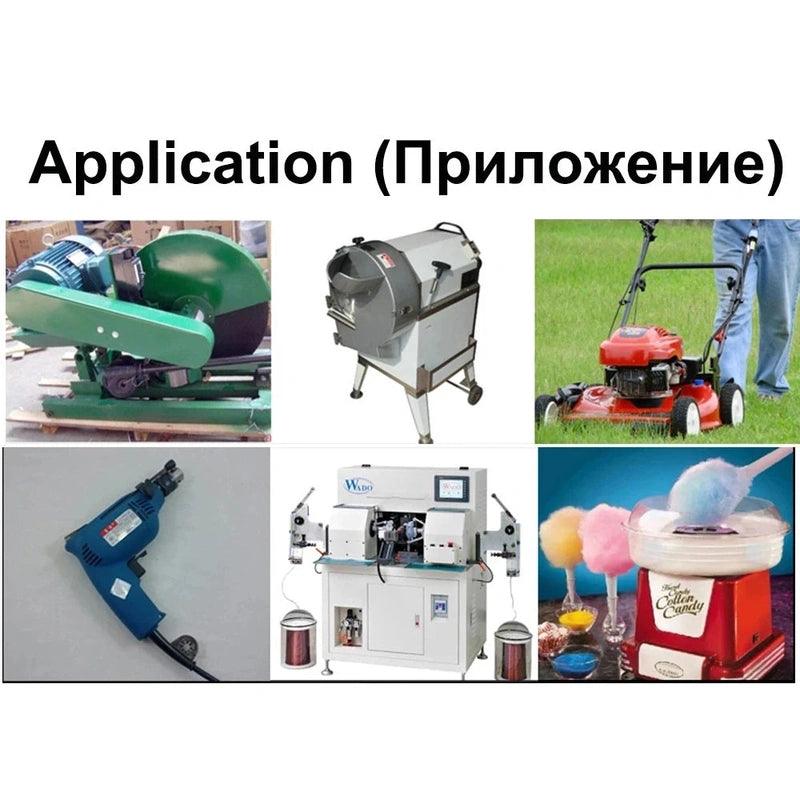 60W Micro DC High Speed Motors 24V 1800/3000RPM Long Life Adjustable Speed Reversible DC Permanent Magnet Motor Electric Engine