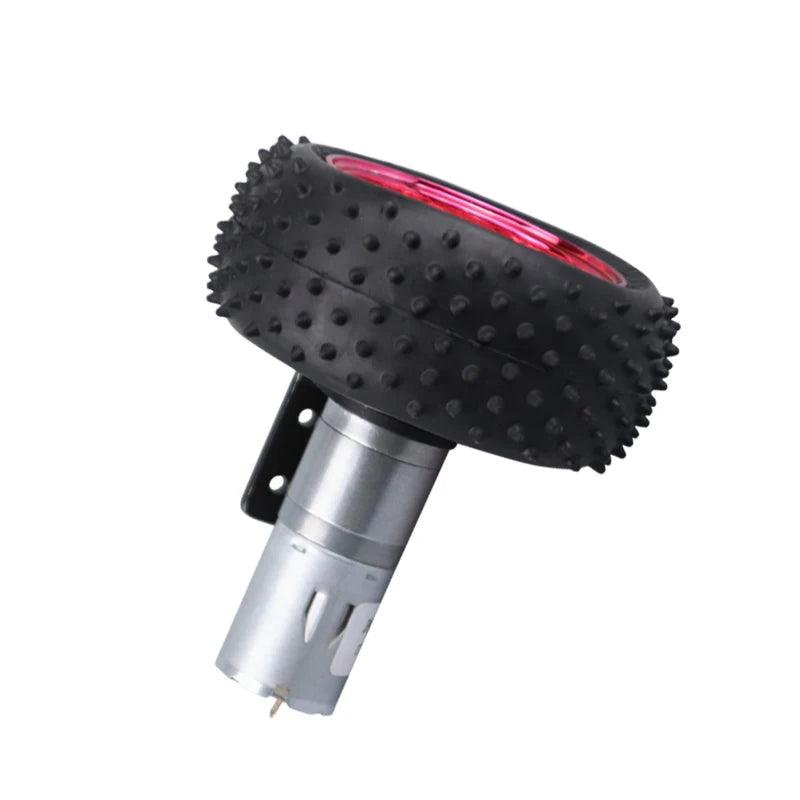 65mm 85mm 130mm Wheel Hub Motor Kit DC 6V 12V 24V Speed 12-1360rpm PWM Metal Gear Box Robot RC Car Electr Engine Drive JGA25-370,electric hub motor for car,hub motors,wheel motor