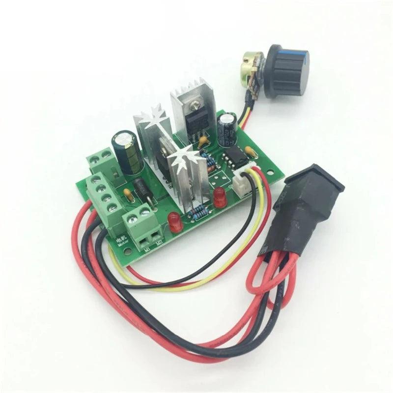 6V 12V 18V 24V DC Motor Controller PWM Speed Reversed CW CCW DC6V-30V 10A 200W Pause Start Governor PLC Switch Electric Motors
