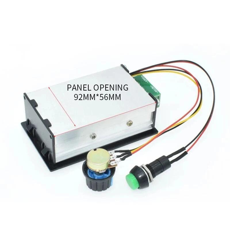 6V 12V 24V 36V 48V DC Motor Controller Digital LED Display PWM Speed Pause Start DC 6V-60V 30A Control Potentiometer Switch,dc motor controller 12v