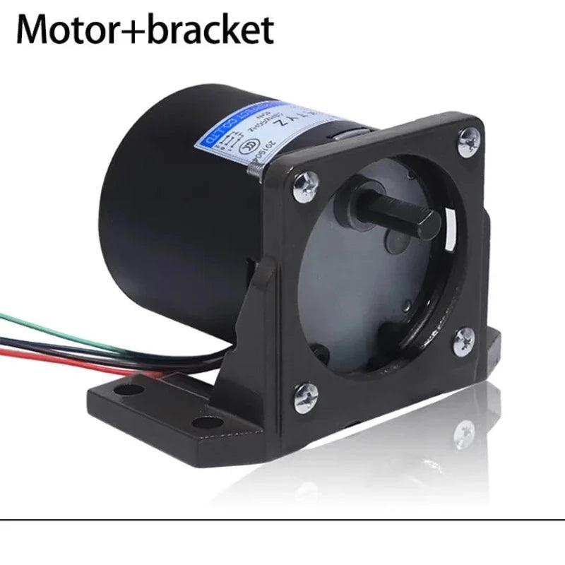 70KTYZ High Torque 160KG 40W AC 220V Permanent Magnet Synchronous Motor CW/CCW Metal Geared Slow Speed Motor 2.5 To 110RPM,high torque low rpm ac motor