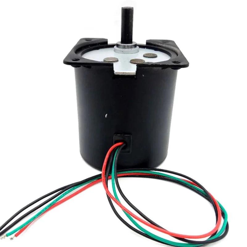 70KTYZ High Torque 160KG 40W AC 220V Permanent Magnet Synchronous Motor CW/CCW Metal Geared Slow Speed Motor 2.5 To 110RPM