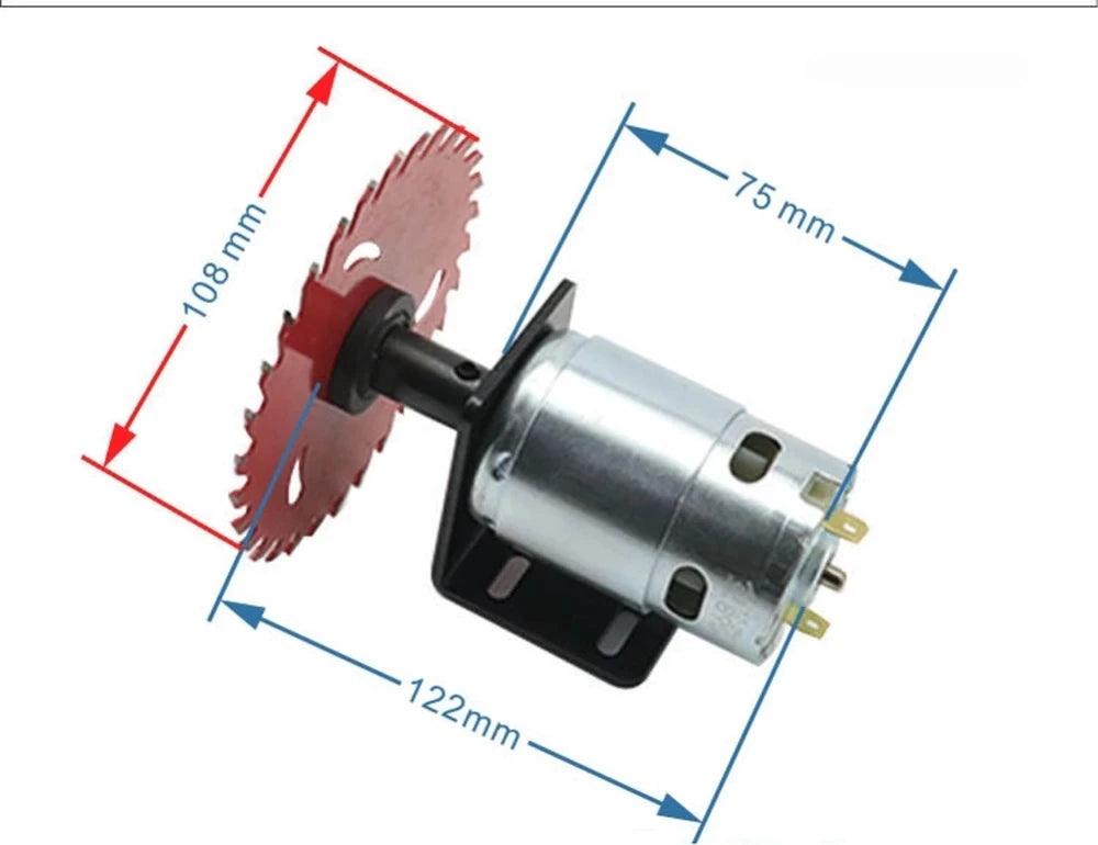 895 DC Motor High Power Model Cutting Table Saw Garden Branch Repair Scissors 775 795 12V-24V DC Moter Saw Electric Drills