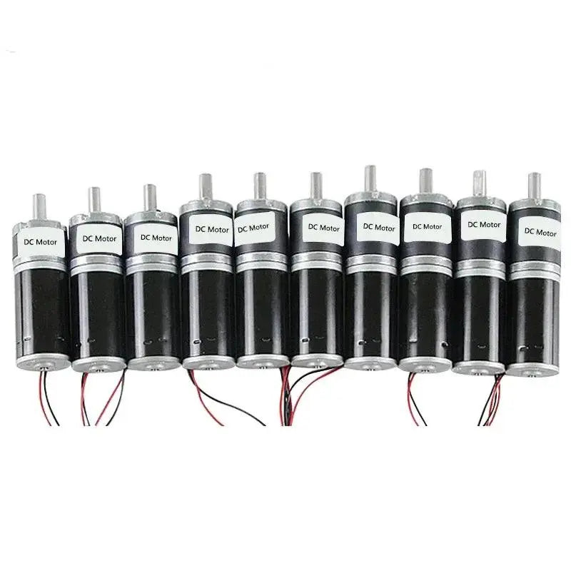 DC Planetary Gear Motor 24V 12V Low Speed Small Motor Diameter 32MM Adjustable Speed And Reversible Shaft Diameter 6MM Or 8MM - electrical center b2c