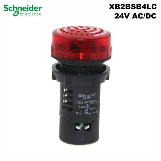 Schneider Electric XB2BSB4LC 24VAC/DC buzzer with light XB2-BSM4LC 220VAC 50 / 60HZ intermittent sound opening size 22mm
