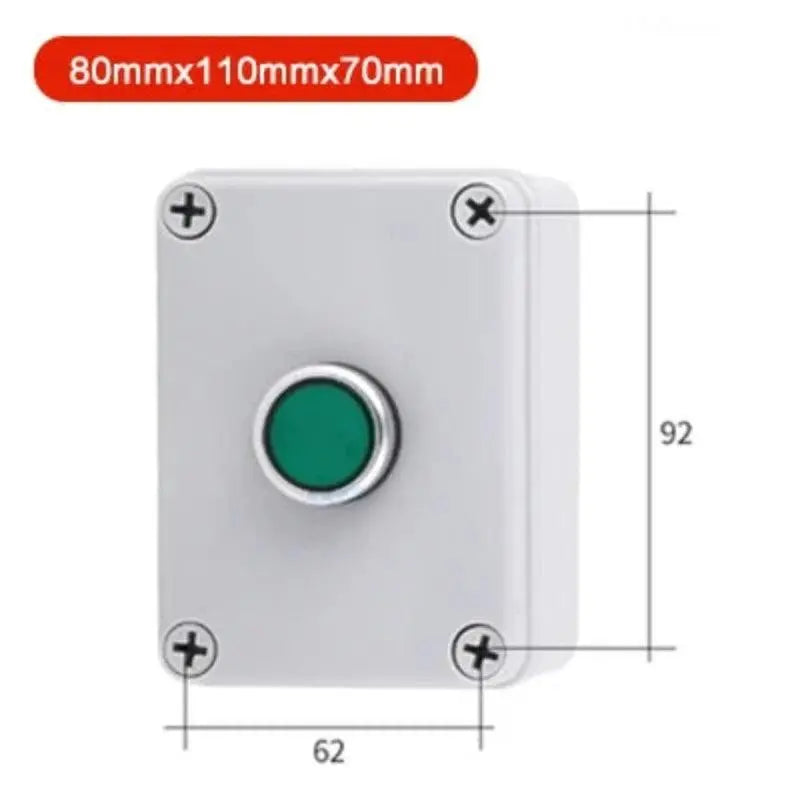 Multiple specifications with button switch box emergency stop start switch alarm self-locking motor control box customization - electrical center b2c