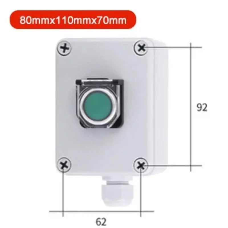 Multiple specifications with button switch box emergency stop start switch alarm self-locking motor control box customization - electrical center b2c