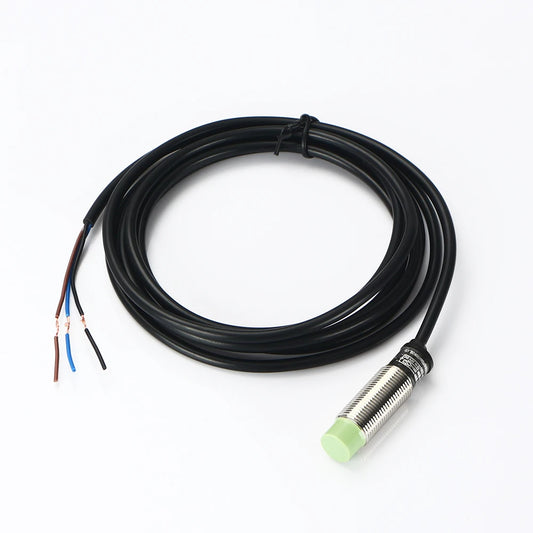 GTRIC PR12 Inductive Proximity Sensor PR12-4DN PR12-4DP M12 Short Type Proximity Switch 4MM Non-Flush 10-30V DC NPN PNP 2M Cable