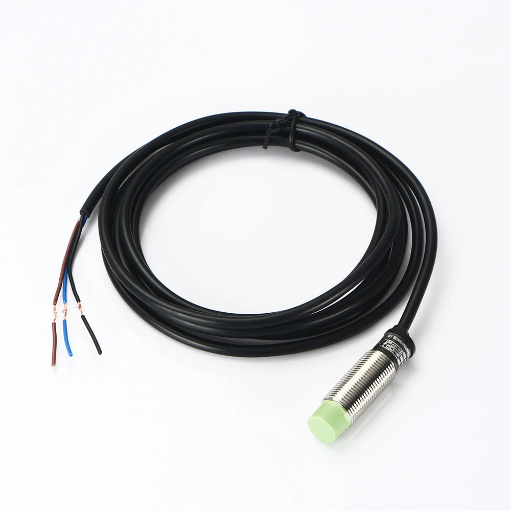 GTRIC M18 Inductive Proximity Sensor Switch PR18-8DN PR18-8DP 24VDC NPN PNP 8mm Sensing PR18 Non-Flush Metal Proximity Switch