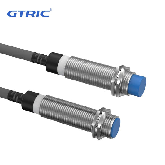 GTRIC M12 Series Metal Inductive Proximity Switch Sensor Factory Direct Industrial High Quality Flush Type DC10-30V NPN PNP