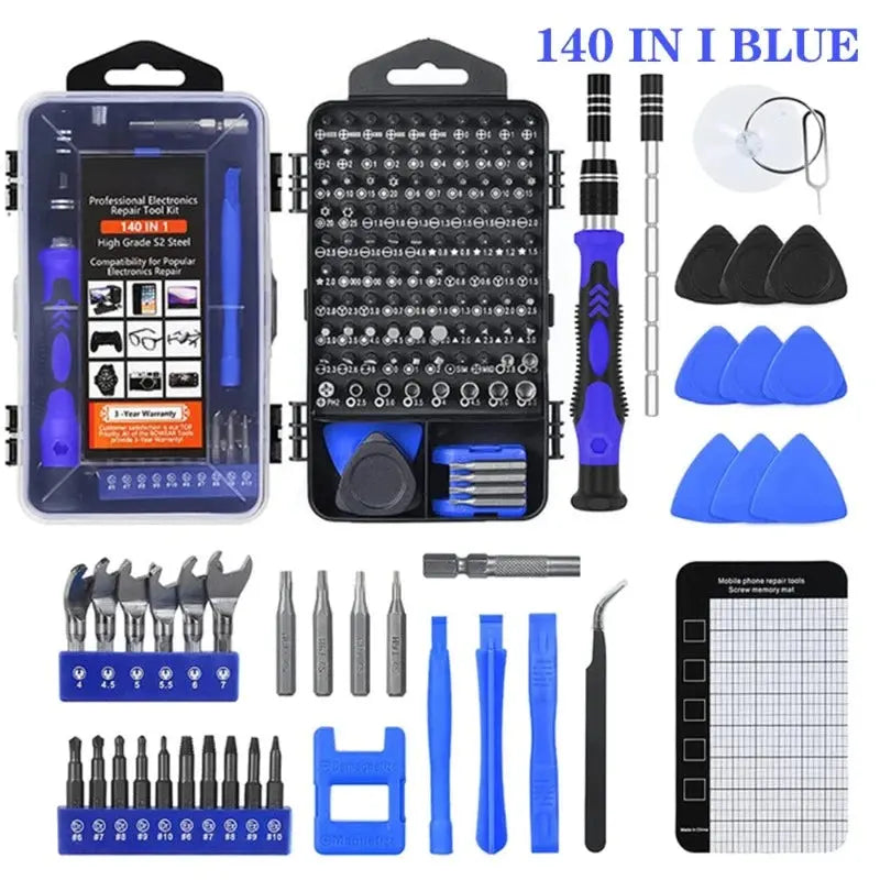 Screwdriver Set  Magnetic Torx Phillips Screw Bit Kit WOZOBUY With Electrical Driver Remover Wrench Repair Phone PC Tools - electrical center b2c