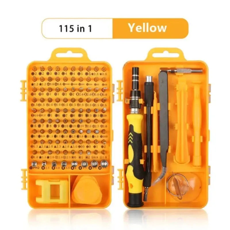 Screwdriver Set Magnetic Torx Phillips Screw Bit Kit WOZOBUY With Electrical Driver Remover Wrench Repair Phone PC Tools - electrical center b2c
