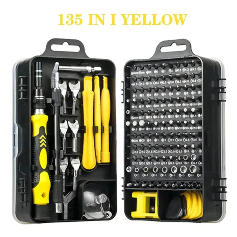 Screwdriver Set Magnetic Torx Phillips Screw Bit Kit WOZOBUY With Electrical Driver Remover Wrench Repair Phone PC Tools - electrical center b2c