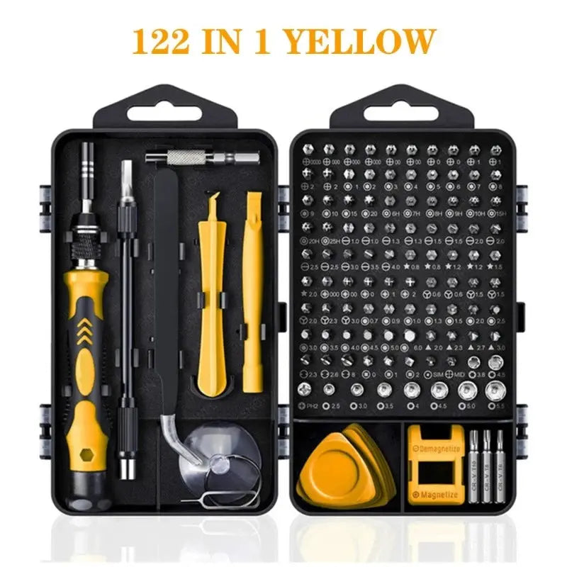 Screwdriver Set  Magnetic Torx Phillips Screw Bit Kit WOZOBUY With Electrical Driver Remover Wrench Repair Phone PC Tools - electrical center b2c
