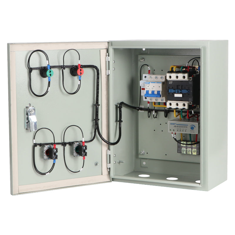 Motor Circuit Protection Button Start Stop Control Box phase loss thermal protection for Motors Fan Water Pump
